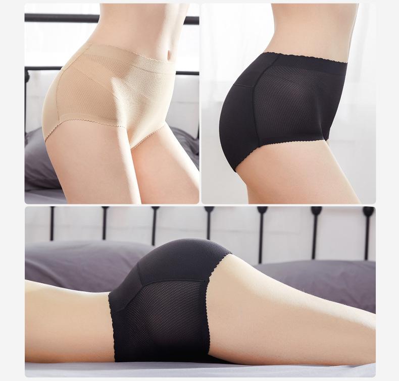 Comfortable and Sexy with Seamless Hip Padded Panties