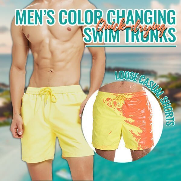 Revolutionary Color Changing Swim Trunks - Stand Out at the Beach