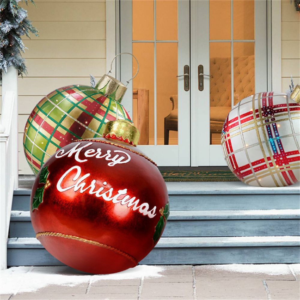 Outdoor Christmas PVC inflatable Decorated Ball🎉Christmas pre-sale 50% off