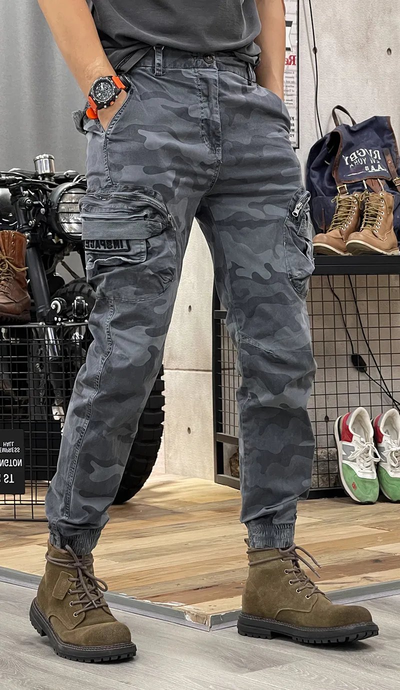 Upgrade Your Style with Men's Distressed Slim Fit Biker Jeans