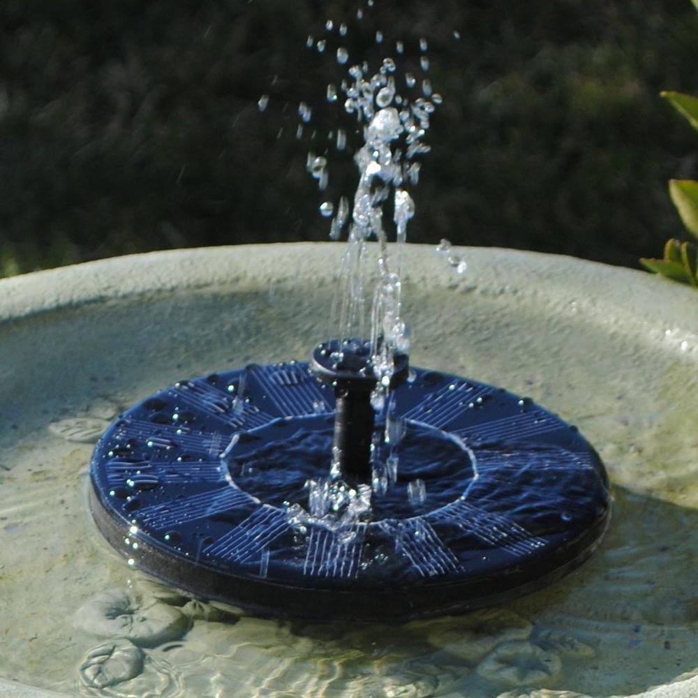 Eco-Friendly Solar Powered Water Fountain - Enhance Your Outdoor Space with a Sustainable Touch